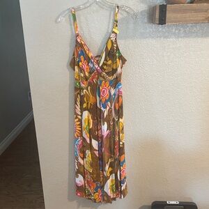 Jams World Colorful Floral Maxi Dress